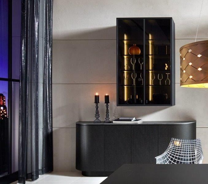 vc brown steel ei asteiche schwarz d1 radiusfront sideboard vc brown steel ei asteiche schwarz d1 radiusfront sideboard